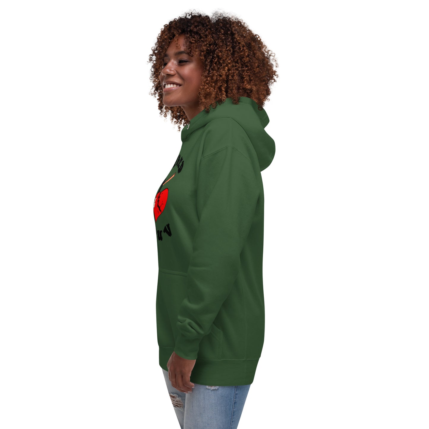 Wicked Luv Thick String Unisex Hoodie