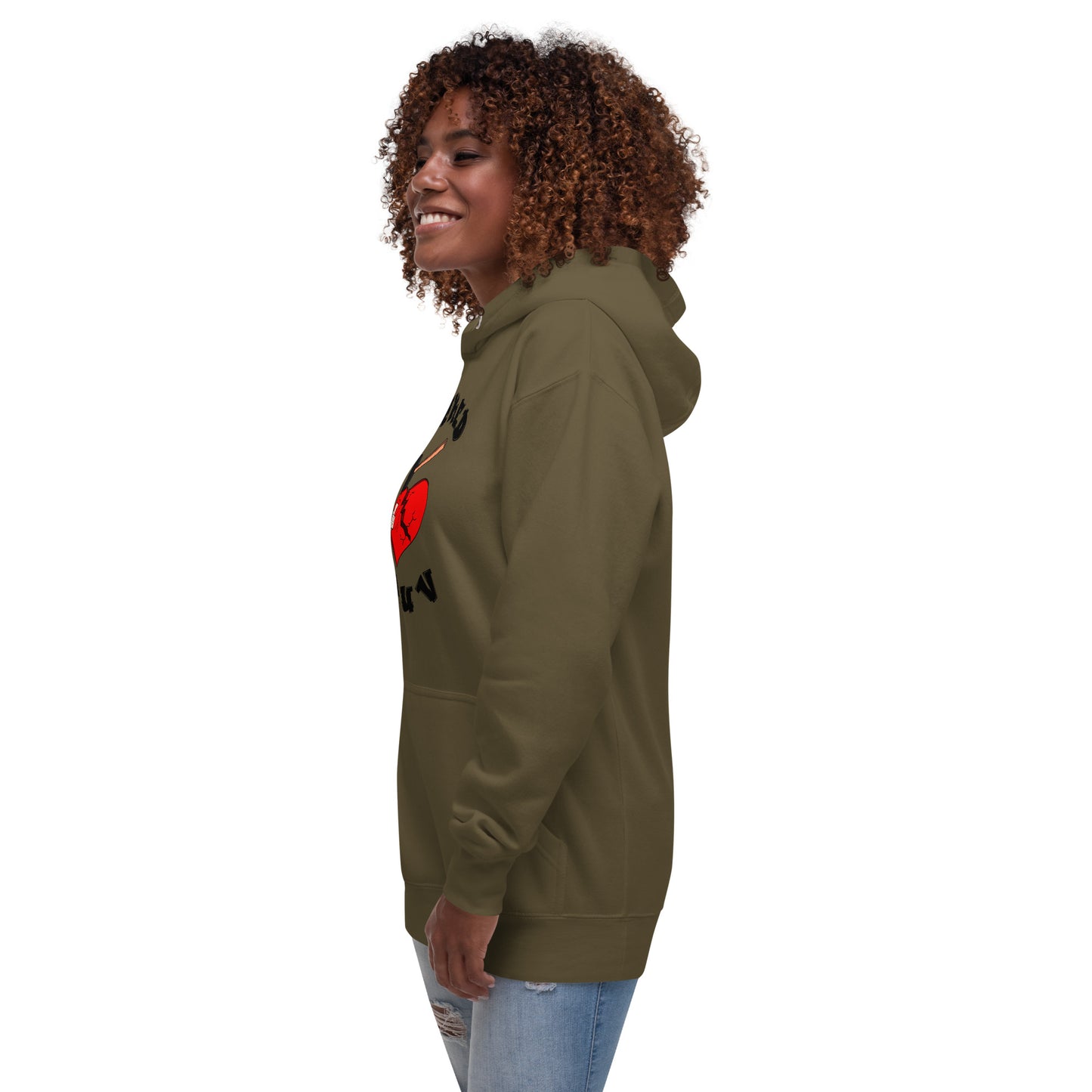 Wicked Luv Thick String Unisex Hoodie