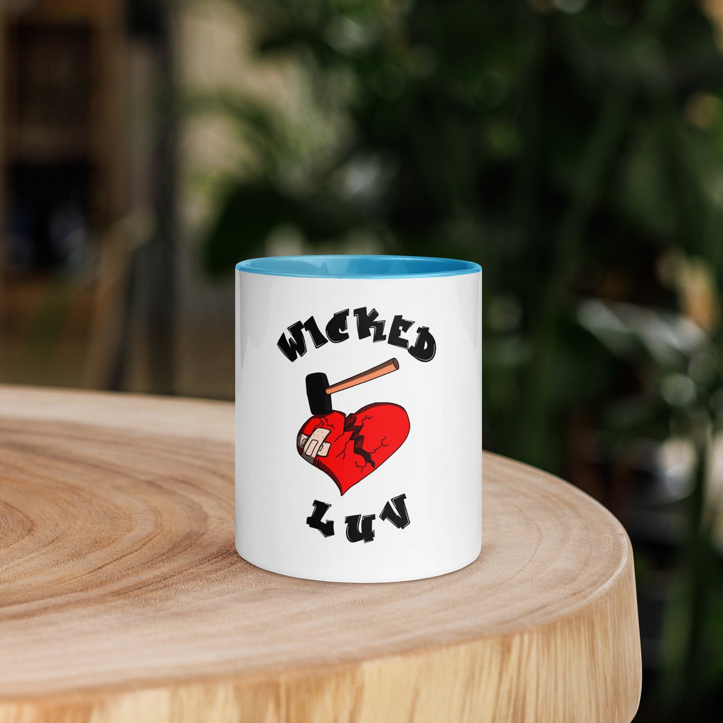 Wicked Luv Mug with Color Inside