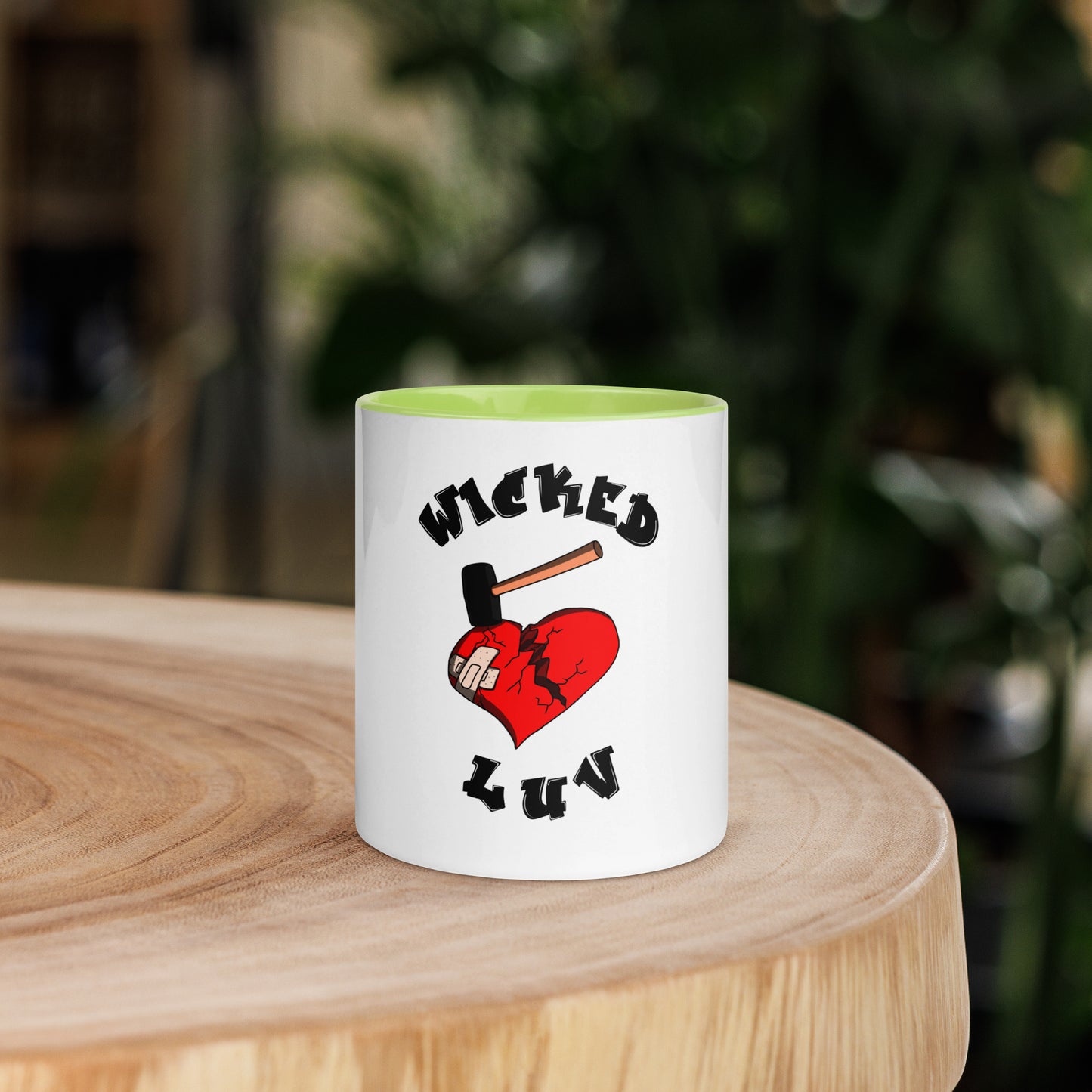 Wicked Luv Mug with Color Inside
