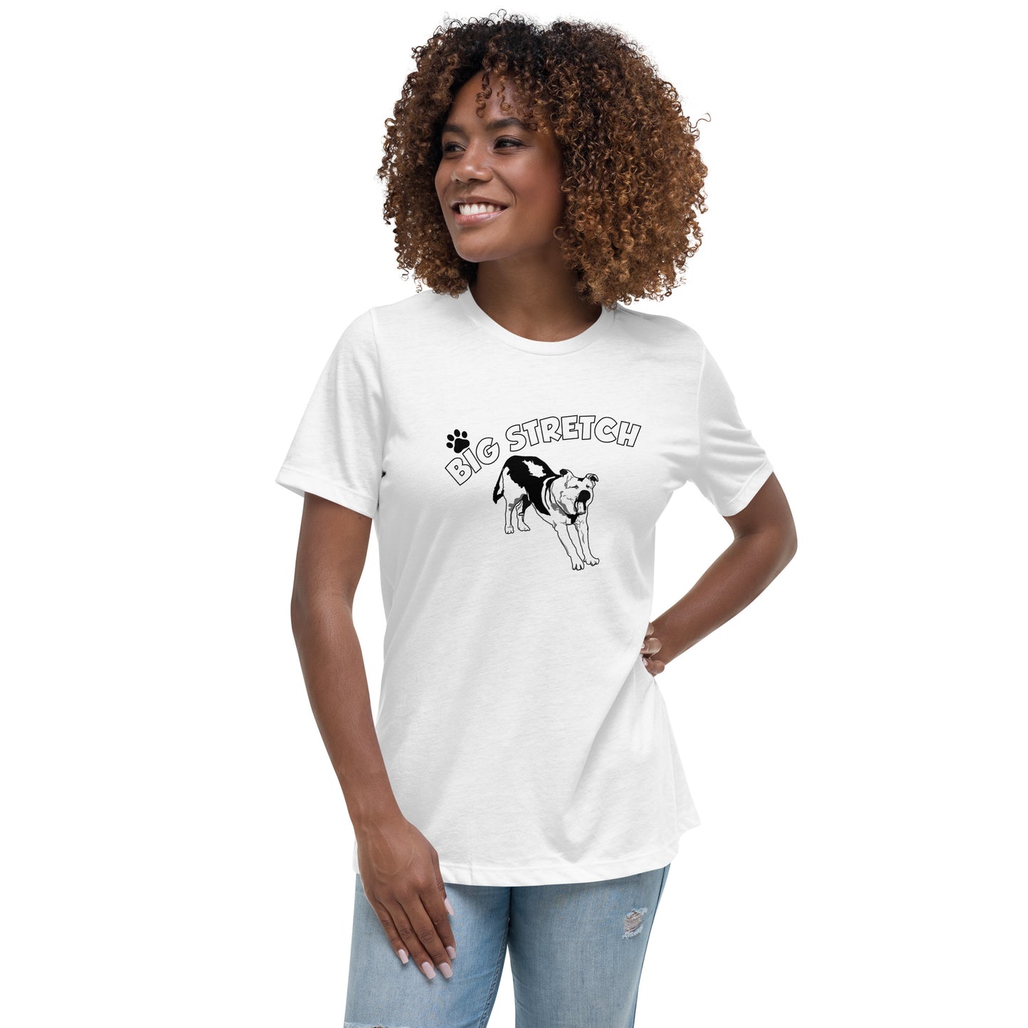 Big Stretch Dog Women's Relaxed T-Shirt